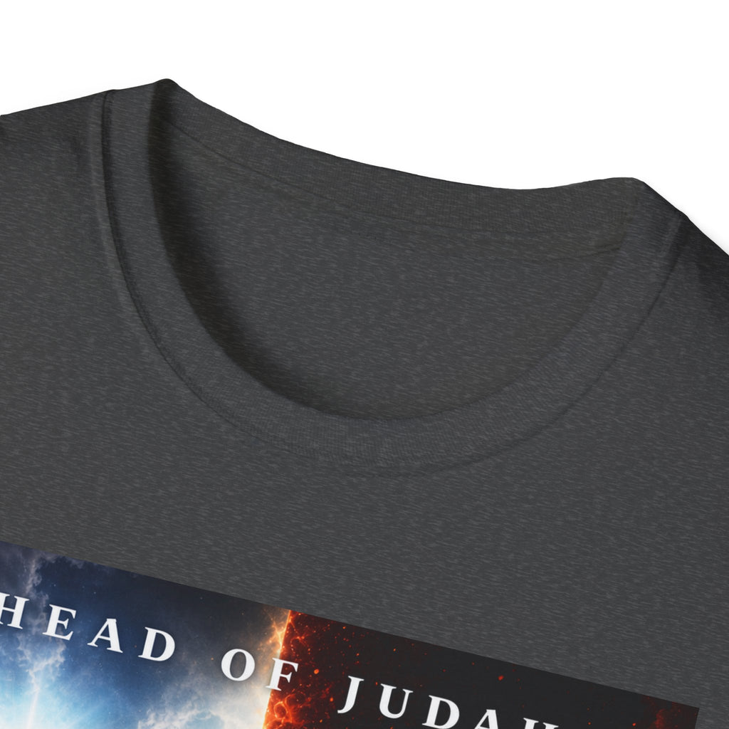 Head of Judah Good or Evil T-Shirt | Angel Devil Split Face Graphic