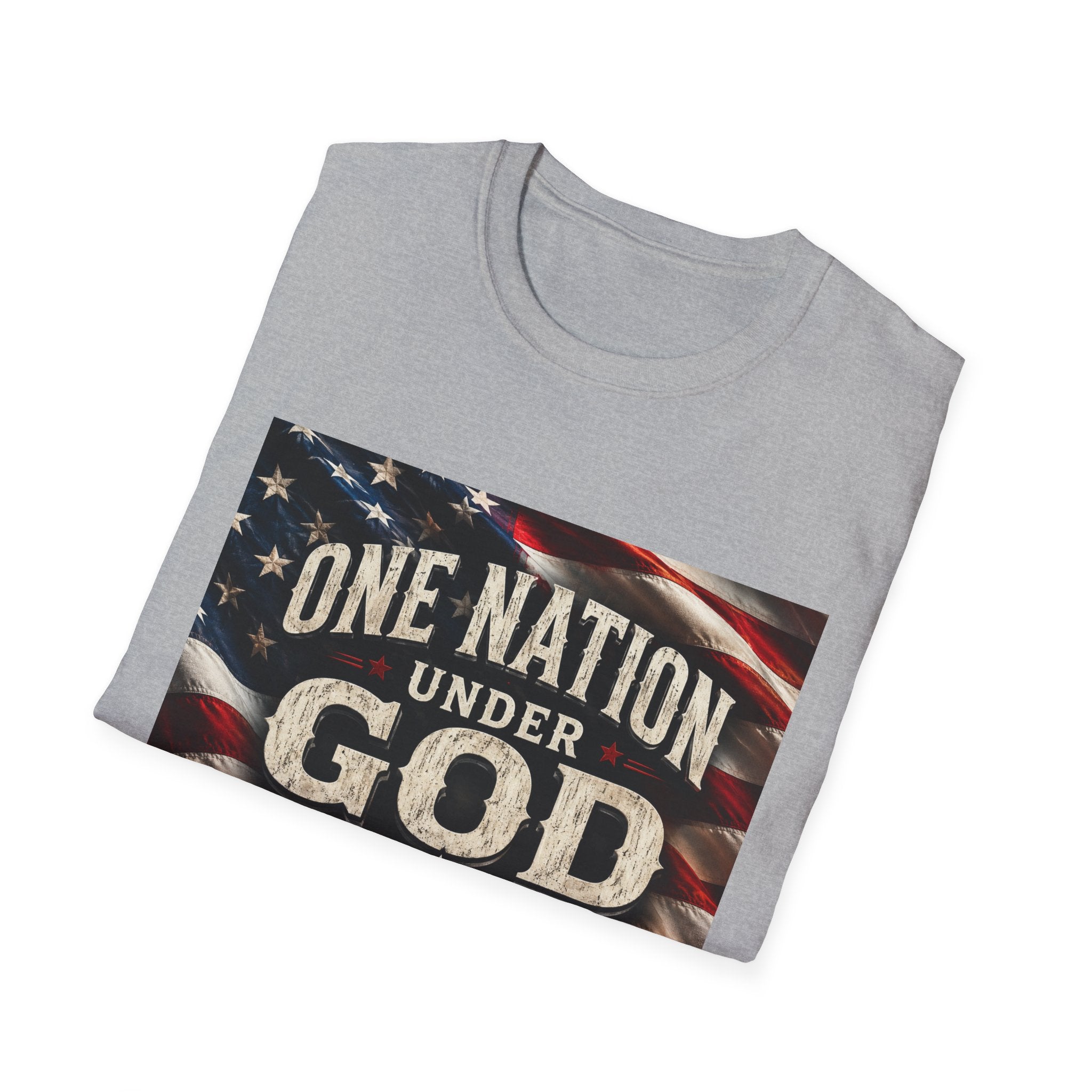 One Nation Under God T-Shirt | American Flag 250 Celebrating