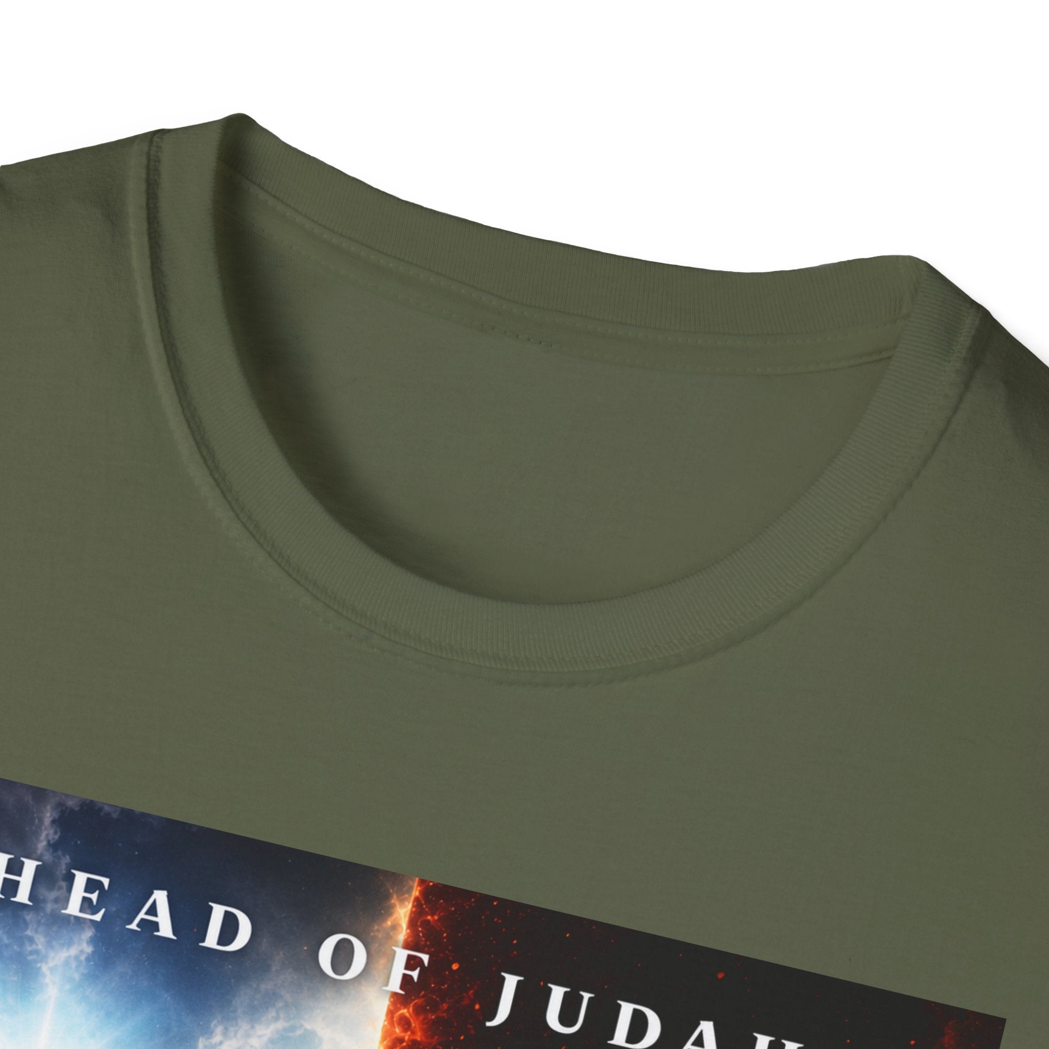 Head of Judah Good or Evil T-Shirt | Angel Devil Split Face Graphic