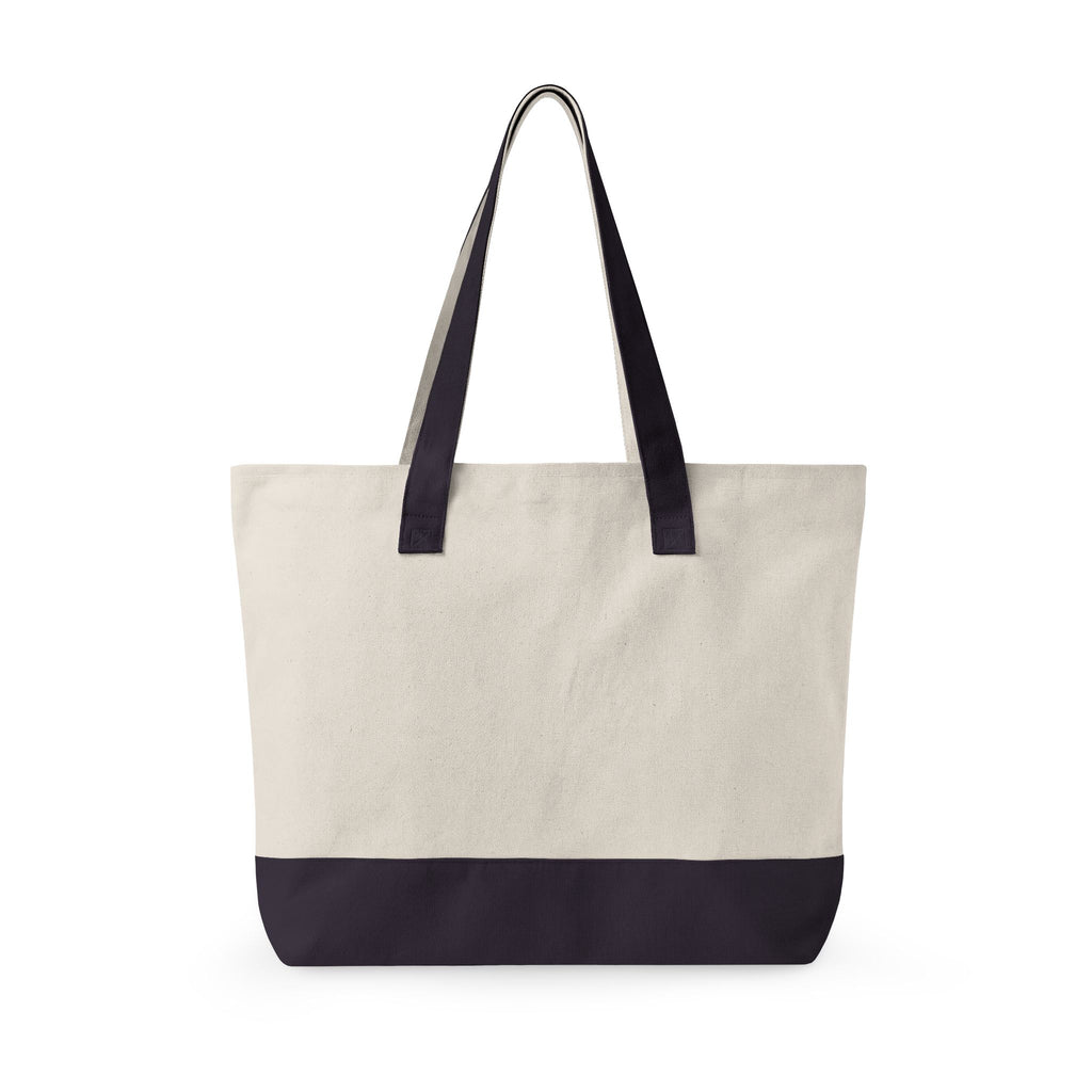 Good or Evil artwork Zippered Tote | Angel vs Demon canvas zipper tote