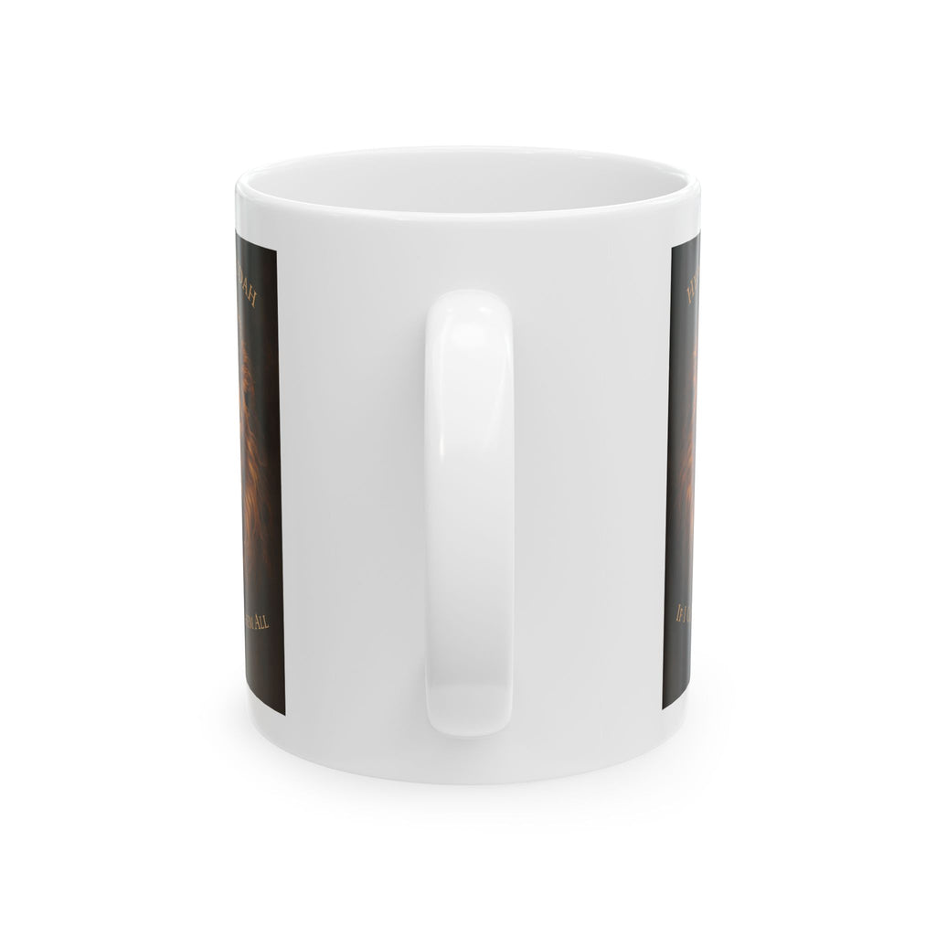 Head of Judah Lion Face Mug | Ceramic Coffee Cup