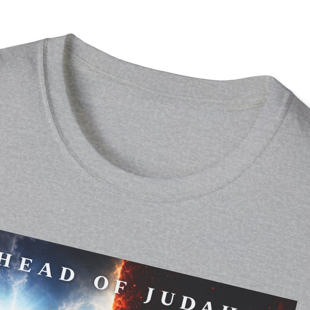 Head of Judah Good or Evil T-Shirt | Angel Devil Split Face Graphic