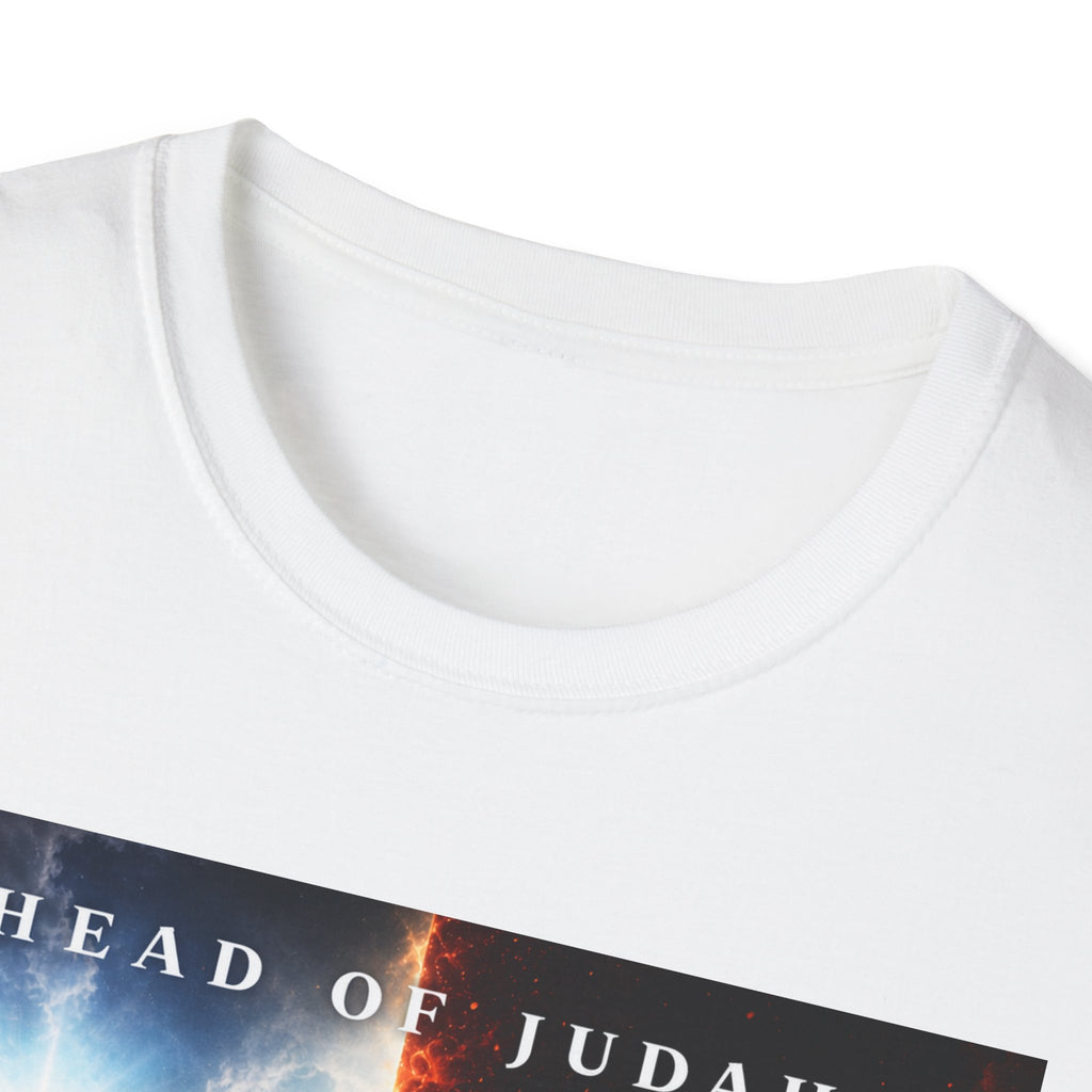 Head of Judah Good or Evil T-Shirt | Angel Devil Split Face Graphic