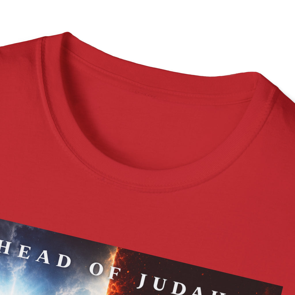 Head of Judah Good or Evil T-Shirt | Angel Devil Split Face Graphic